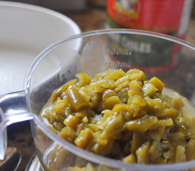 chile relleno rice - The Domestic Kitchen